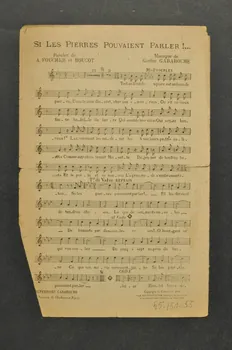 partition de musique petit format 1965.150.55 Photo Mucem