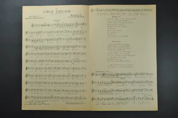 J. Vercolier ; Armand Foucher ; Suzanne Valroger ; Stéphane ; Carmen Vildez ; H. Delormel chanson petit format Île-de-France, France 1910 1965.172.21 Photo Mucem