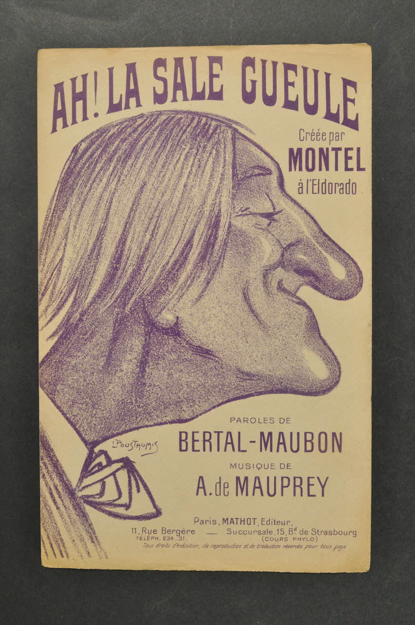 chanson petit format 1965.172.79 Photo Mucem