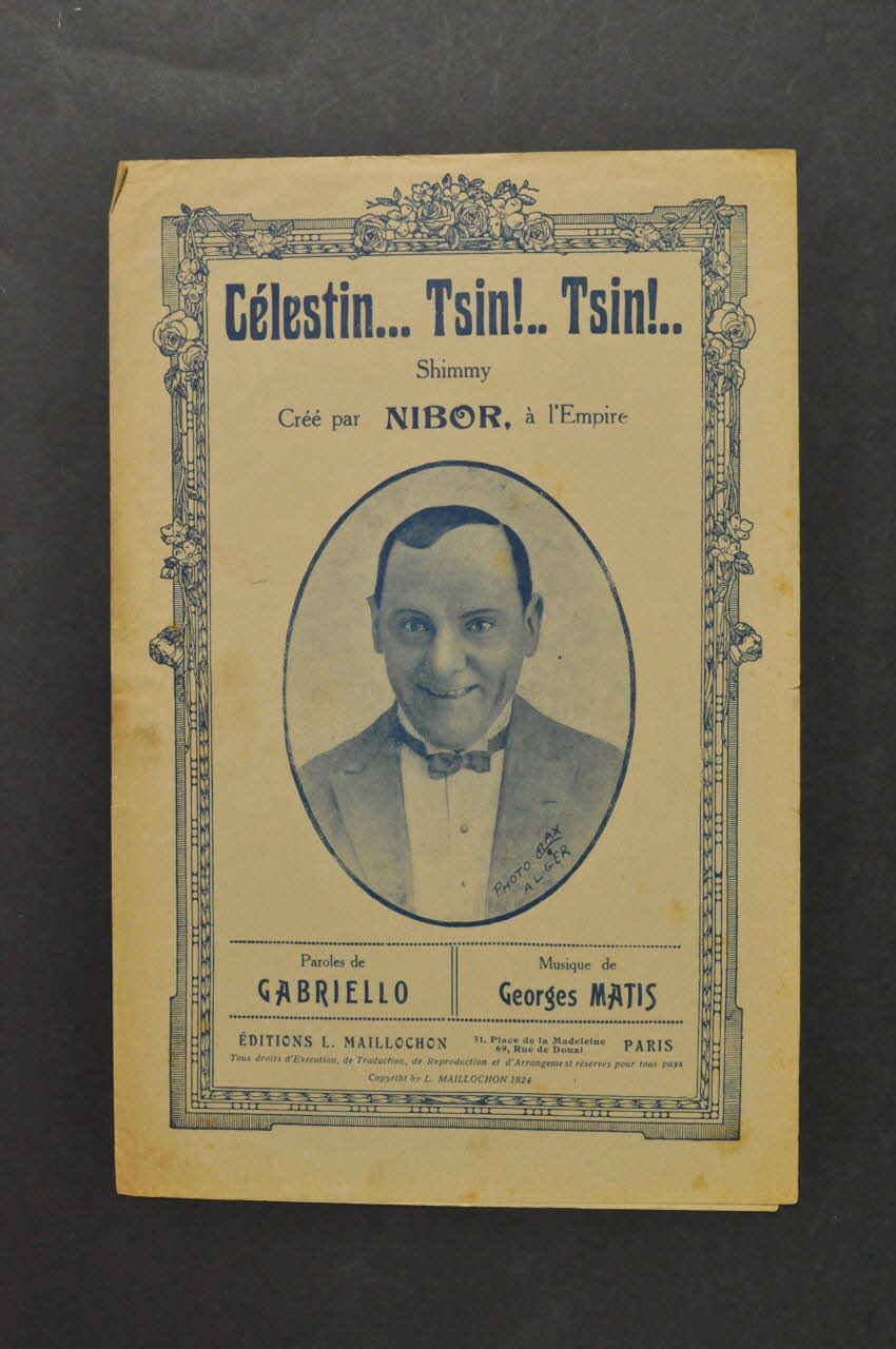 J. Gabriello ; Georges Matis ; Yann Nibor ; L. Maillochon chanson petit format Île-de-France, France 1924 1965.176.50 Photo Mucem