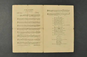 chanson petit format 1965.177.20  Photo Mucem