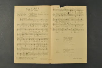 Albert Willemetz ; Mabel Wayne ; Charles Saint-Granier ; Jean Le Seyeux ; Valiès ; Francis Day chanson petit format Paris 10ème 1928 1965.177.68 Photo Mucem