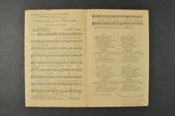 chanson petit format 1965.186.21 Photo Mucem