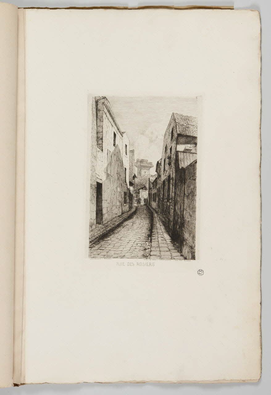 Cadart et Luce album RUE DES ROSIERS Paris 1868-1871 1941.20.1.5  Photo Mucem