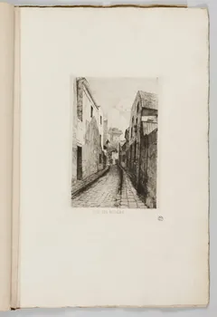 Cadart et Luce album RUE DES ROSIERS Paris 1868-1871 1941.20.1.5  Photo Mucem
