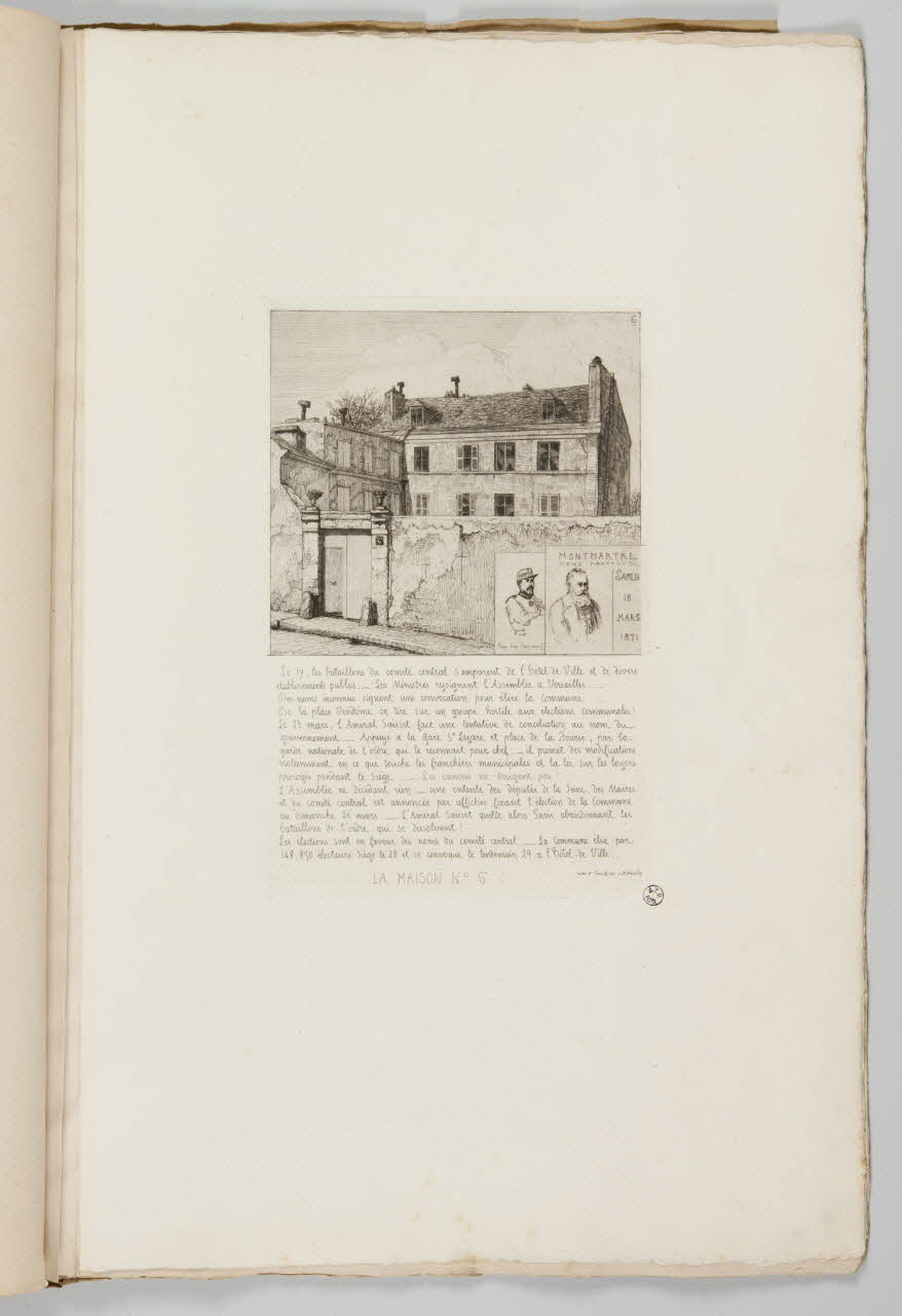 Cadart et Luce album LA MAISON N° 6 Paris 1868-1871 1941.20.1.6  Photo Mucem