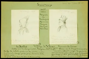 Frédéric Garnier ensemble factice (2) Saintonge 1855 1941.6.2.1-2 Photo Mucem
