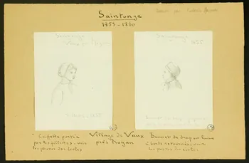 Maurice Garnier ensemble factice Saintonge 1855 1941.6.4.1-2 Photo Mucem