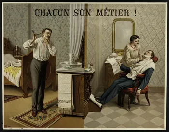 estampe CHACUN SON METIER ! 1941.7.11  Photo Mucem