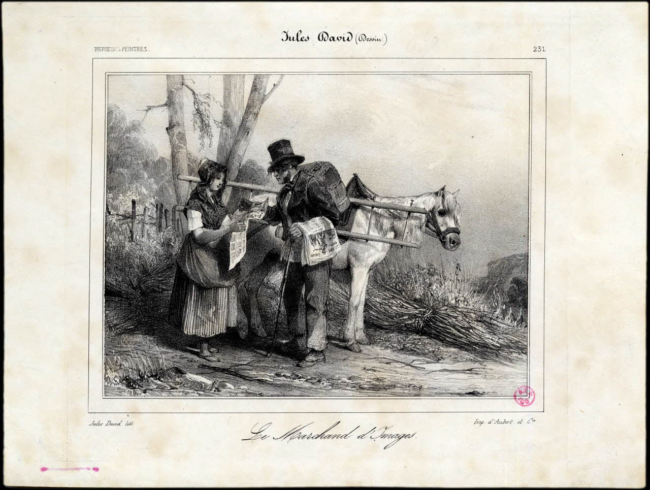 Jules J. David ; Aubert et Cie Le Marchand d'Images. Ile-de-France, France 1834-1885 1930.11.28 Photo