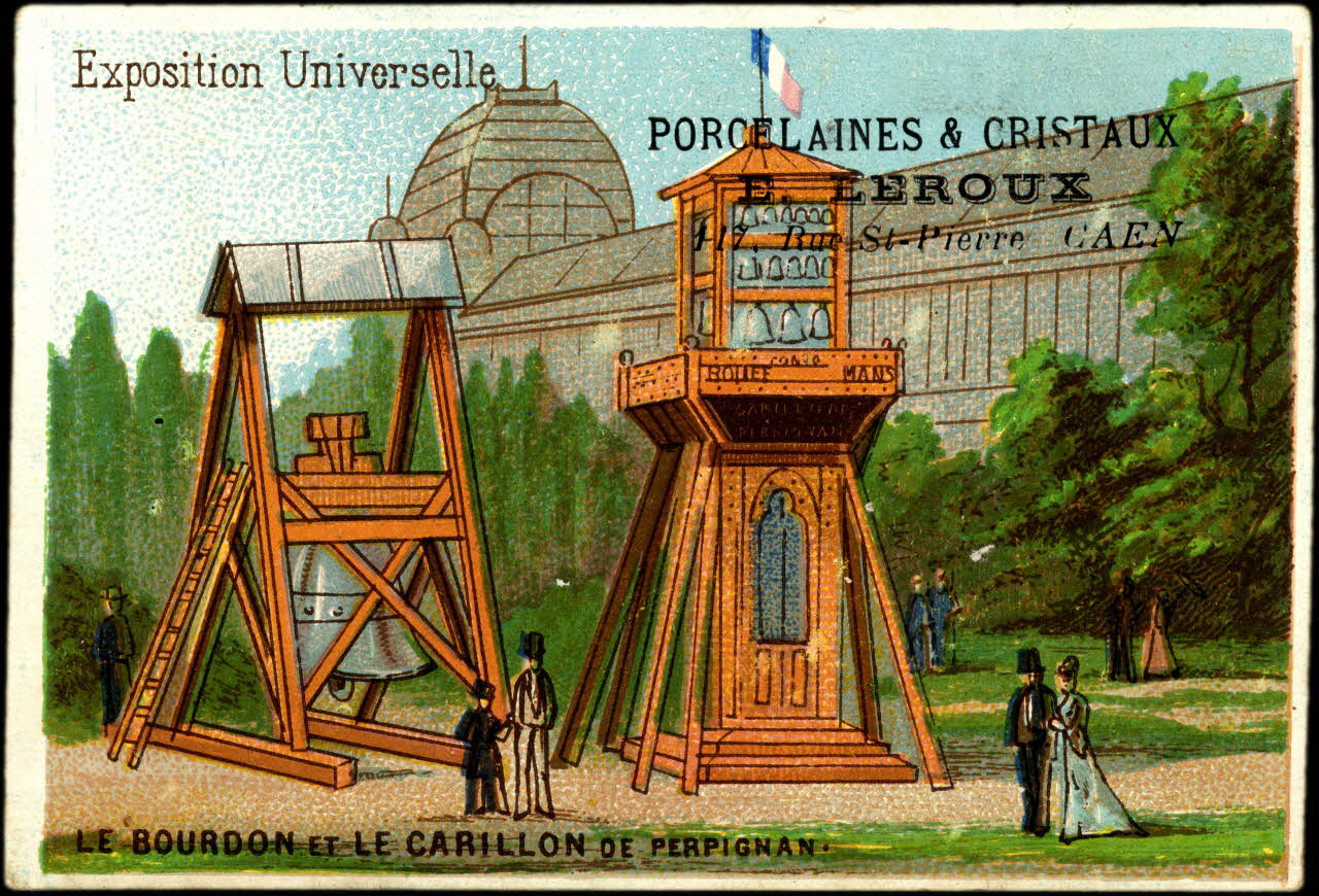 Leroy carte réclame chromo Paris 1889 1995.1.2003.18 Photo