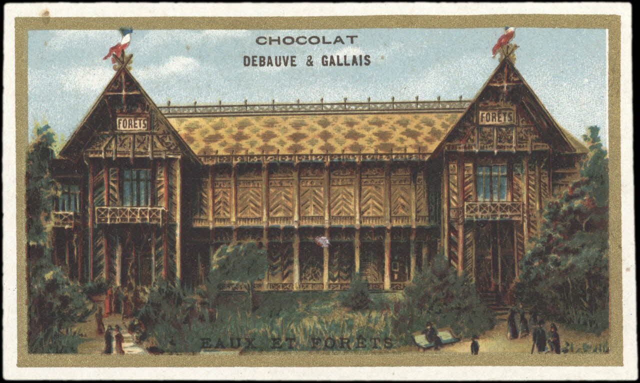 L. Pacon carte réclame chromo Paris 1886-1889 1995.1.1057.12 Photo