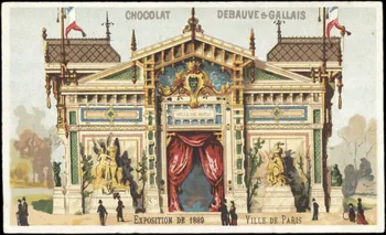 Jehenne carte réclame chromo Paris 1886-1889 1995.1.608.3 Photo