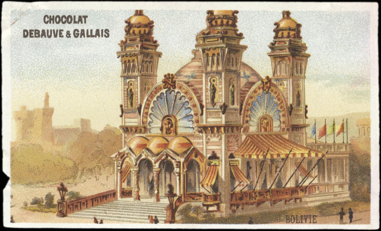 L. Pacon carte réclame chromo Paris 1886-1889 1995.1.1057.10 Photo