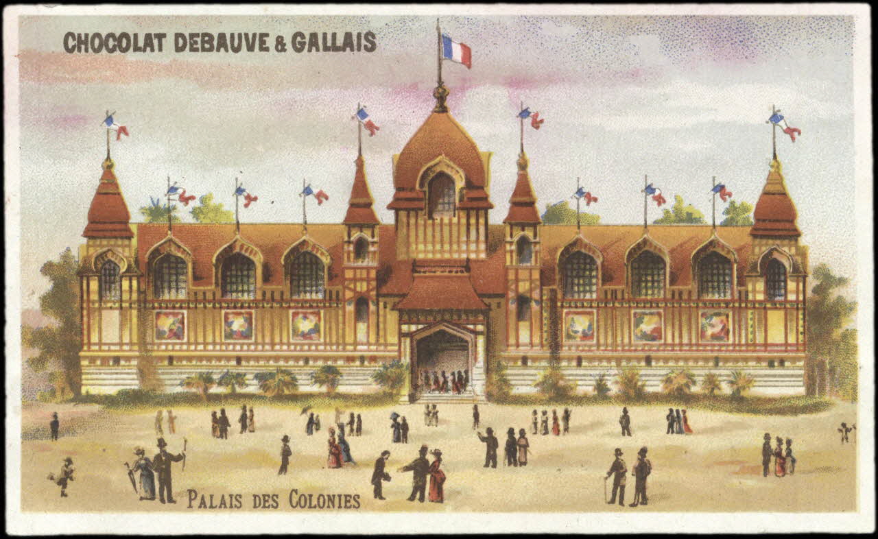 L. Pacon carte réclame chromo Paris 1886-1889 1995.1.1057.9 Photo