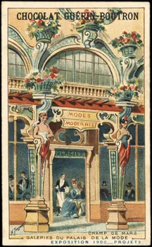 Toussaint H. ; Baster & Vieillemard carte réclame chromo Paris 1900 1995.1.263.8 Photo