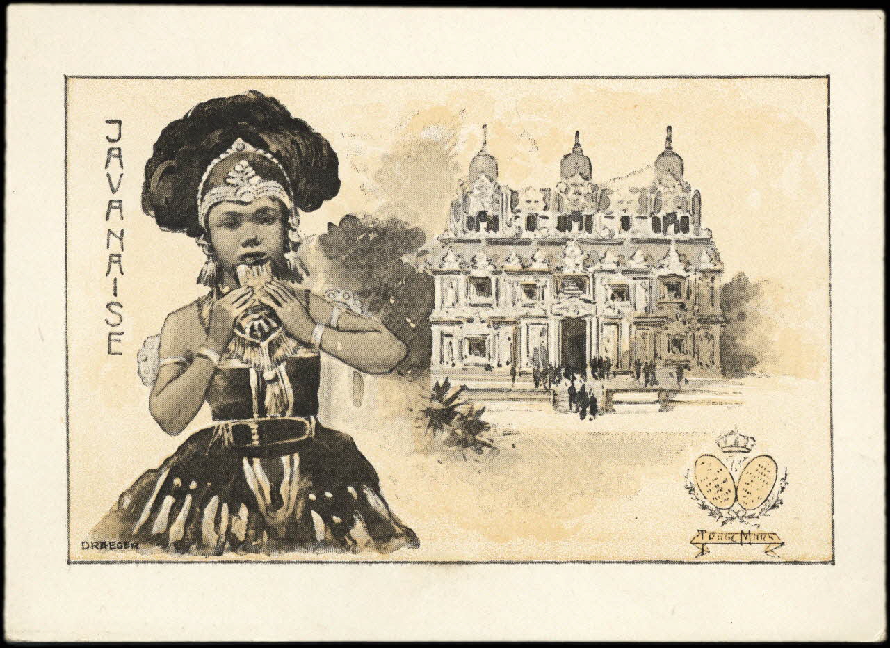 Draeger & Lesieur carte réclame chromo Paris 1910 1995.1.4041.4 Photo