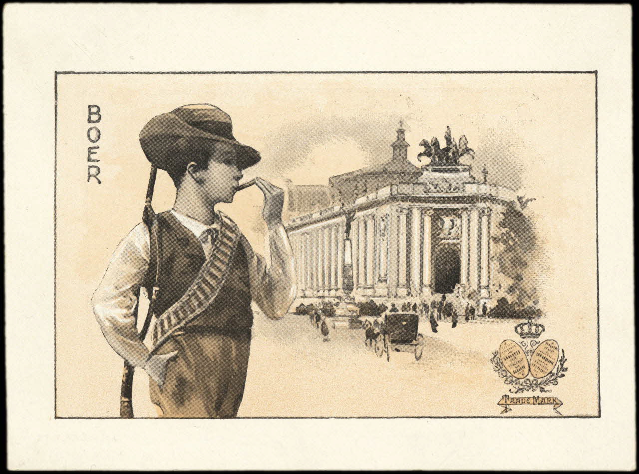 Draeger & Lesieur carte réclame chromo Paris 1910 1995.1.4041.1 Photo