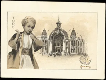 Draeger & Lesieur carte réclame chromo Paris 1910 1995.1.4041.11 Photo