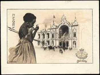 Draeger & Lesieur carte réclame chromo Paris 1910 1995.1.4041.6 Photo