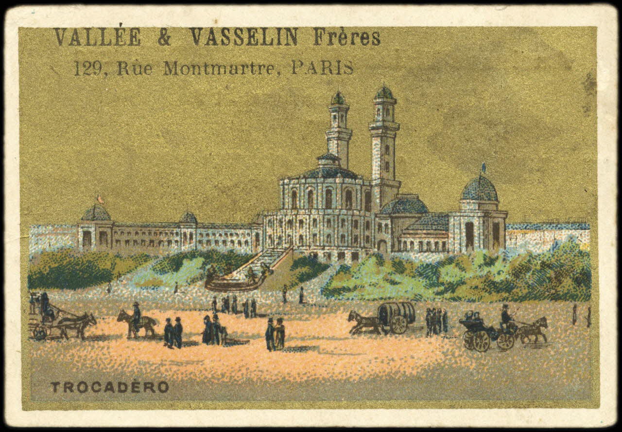 carte réclame TROCADERO 1998.77.94.4 Photo