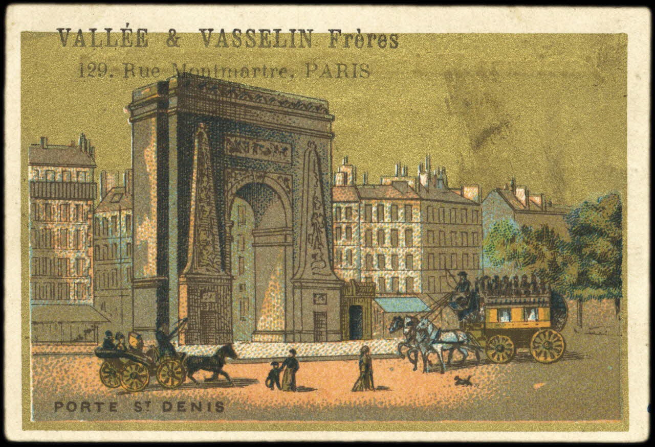 carte réclame PORTE ST DENIS 1998.77.94.3 Photo