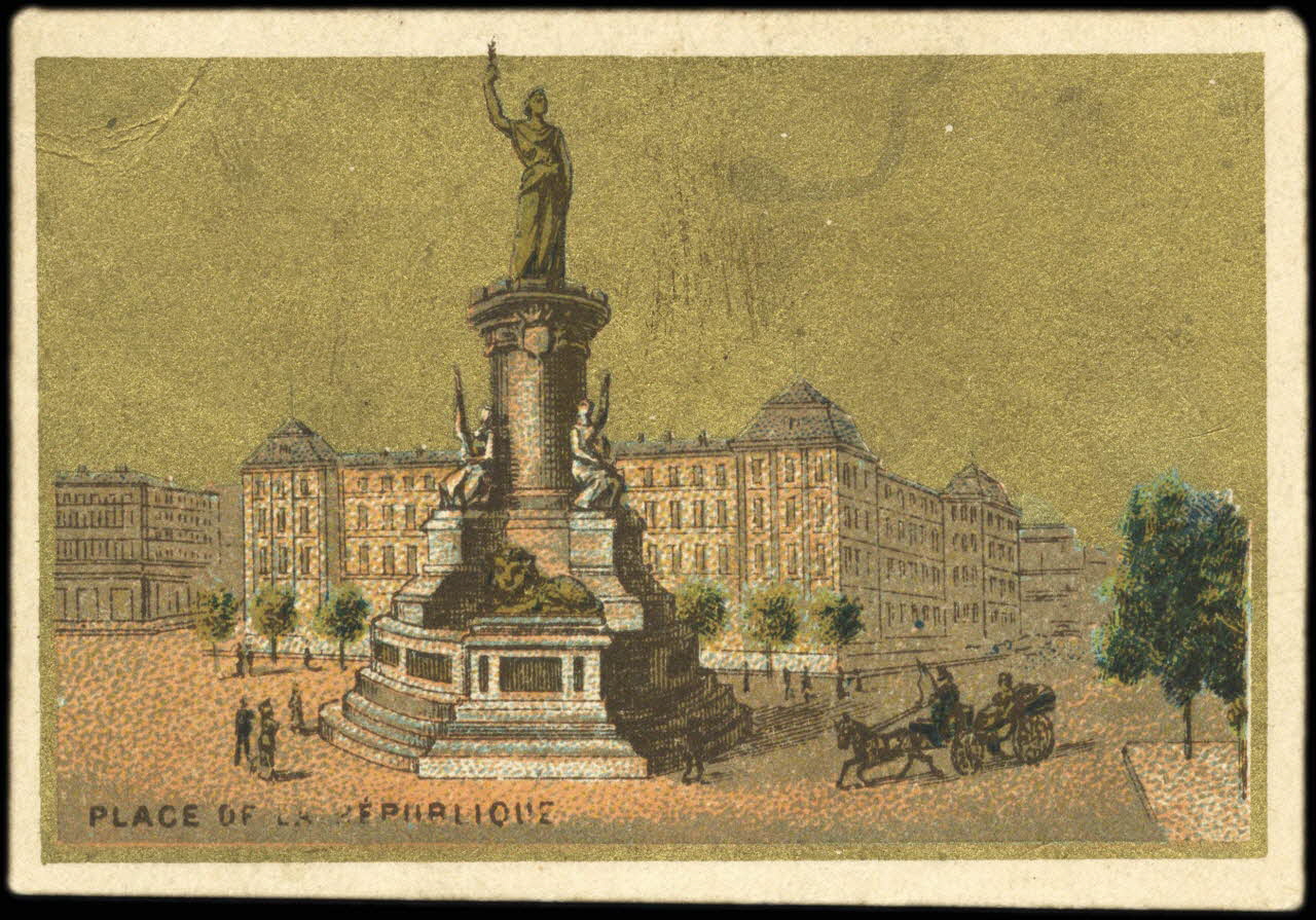 carte réclame chromo Dôle 1880-1900 1995.1.1655.9 Photo