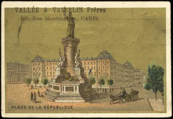 carte réclame PLACE DE LA REPUBLIQUE 1998.77.94.2  Photo
