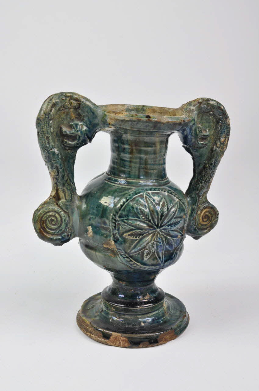 vase décoratif Picardie, France 1550-1600 1967.27.23 Photo Mucem