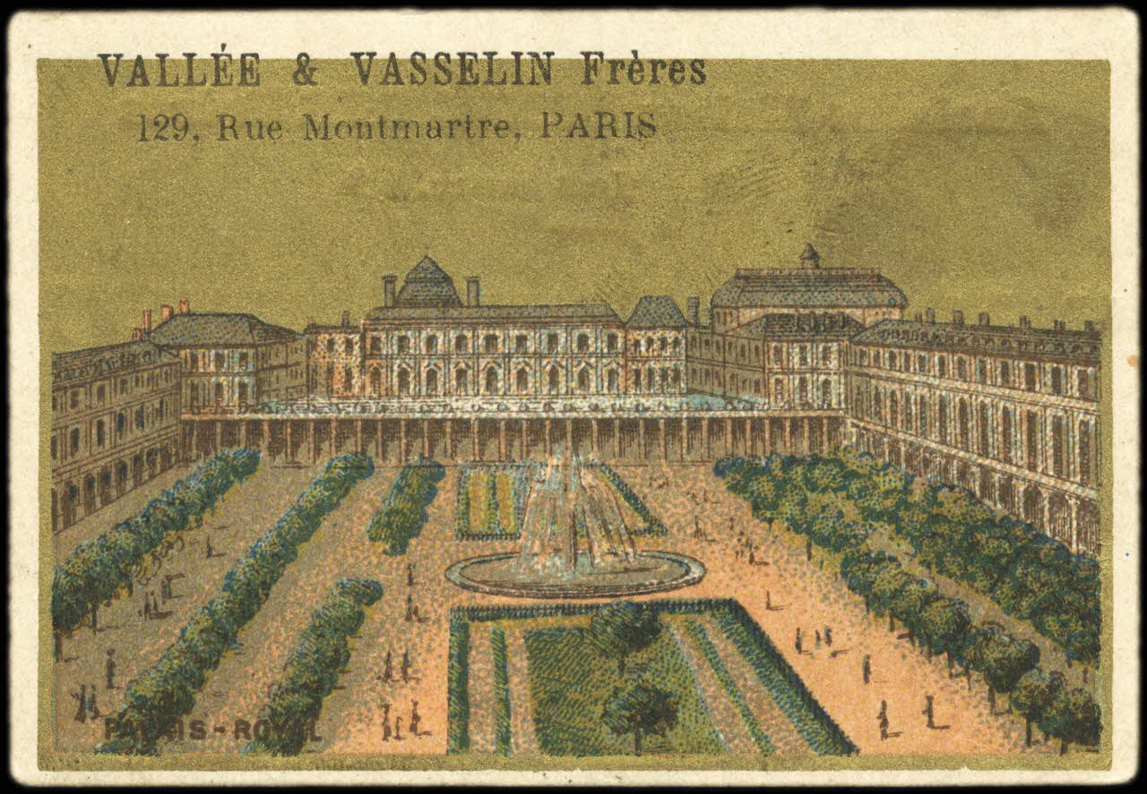 carte réclame PALAIS-ROYAL 1998.77.226.1 Photo