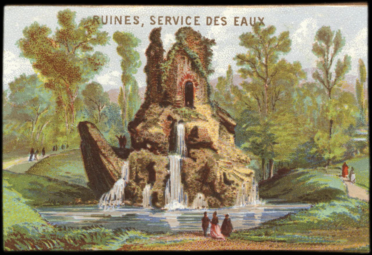 Bognard carte réclame chromo Paris 1867 1995.1.2775.1 Photo