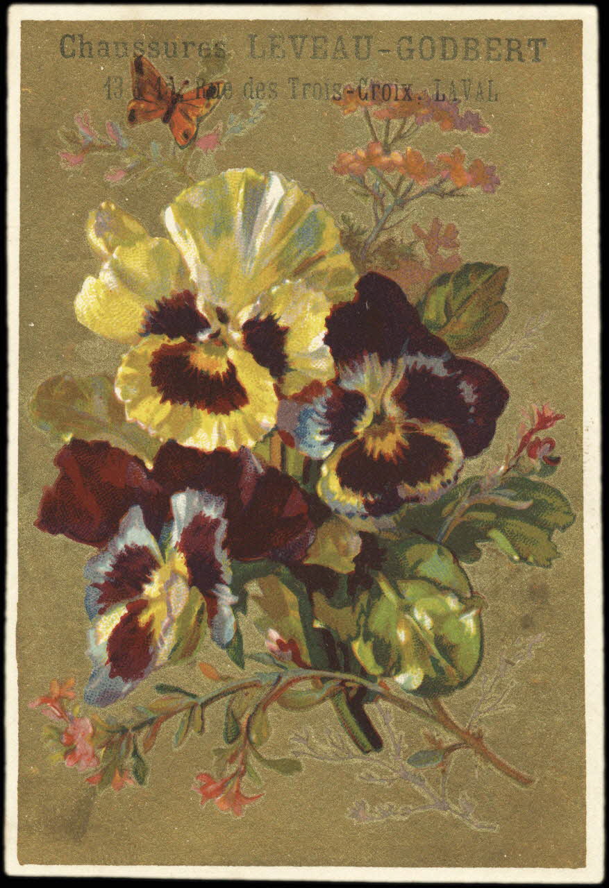 Bouillon-Rivoyre carte réclame chromo Paris 1877-1893 1995.1.3079.2 Photo