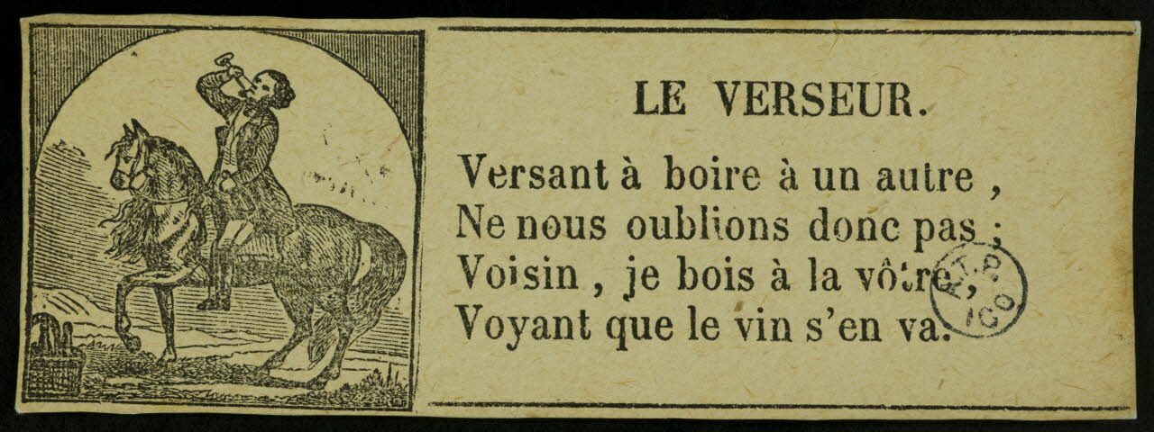estampe LE VERSEUR. 1901.1.12 Photo