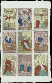 imagerie ancienne Diverses scènes religieuses 1952.87.53 Photo