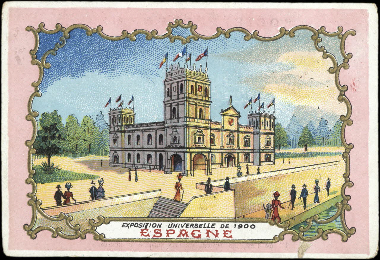 Sénécaut carte réclame chromo Roubaix 1900 1995.1.2536.4 Photo