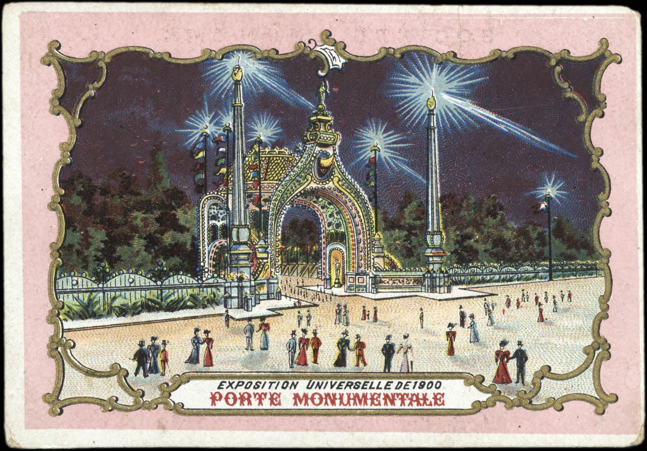 Sénécaut carte réclame chromo Roubaix 1900 1995.1.2536.18 Photo