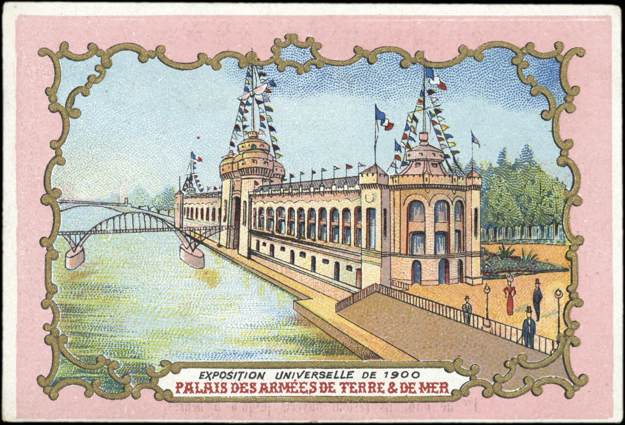 Sénécaut carte réclame chromo Roubaix 1900 1995.1.2536.13 Photo