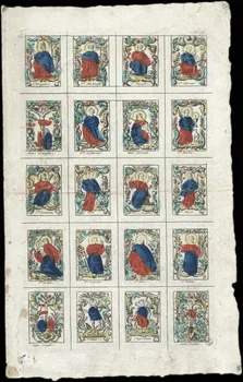 imagerie ancienne Saintes et Saints 1952.87.56 Photo