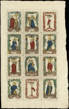 André Basset imagerie ancienne Saintes et Saints Paris 1750-1785 1952.87.60 Photo