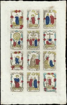 imagerie ancienne Diverses scènes religieuses 1952.87.81 Photo