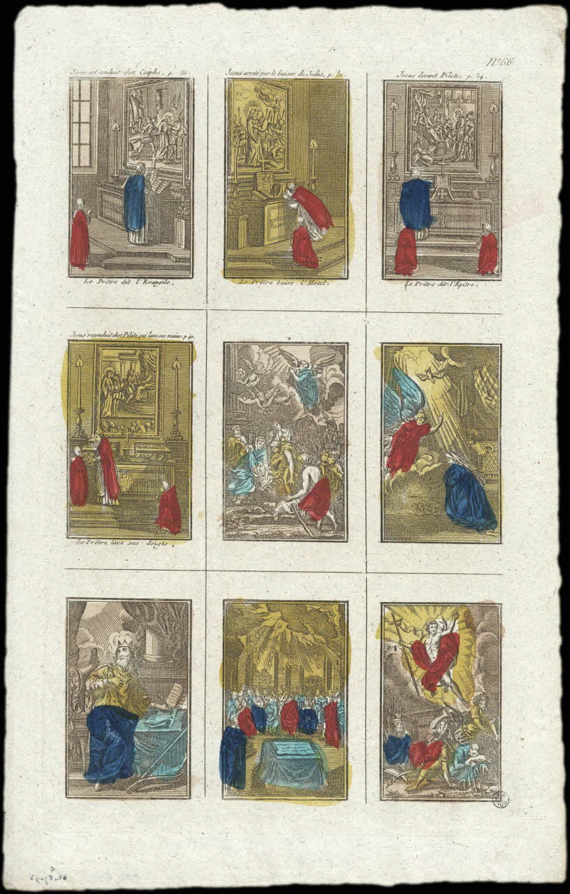 imagerie ancienne Scènes religieuses diverses 1952.87.93 Photo