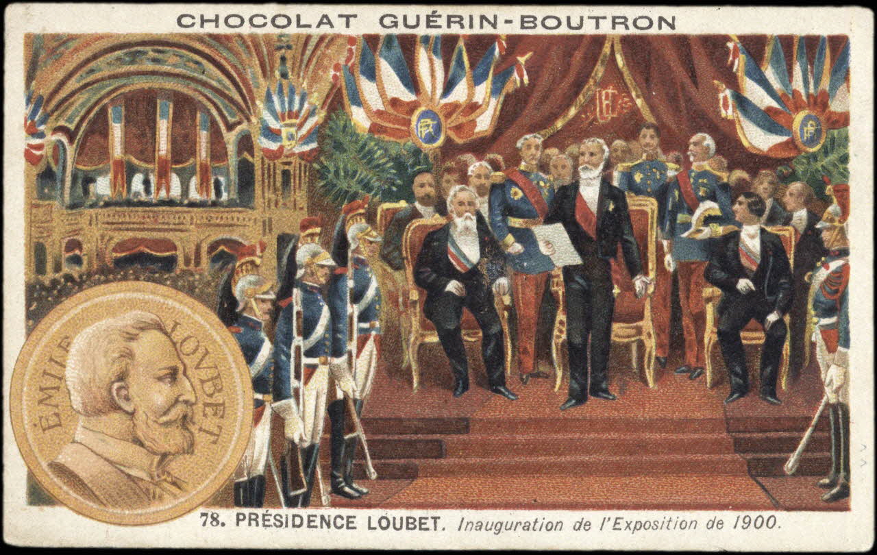 Baster & Vieillemard carte réclame chromo Paris 1878-1914 1995.1.121.76 Photo Mucem