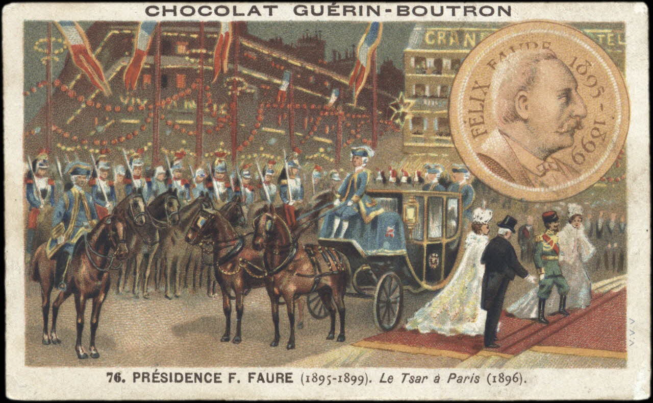 Baster & Vieillemard carte réclame chromo Paris 1878-1914 1995.1.121.74 Photo Mucem