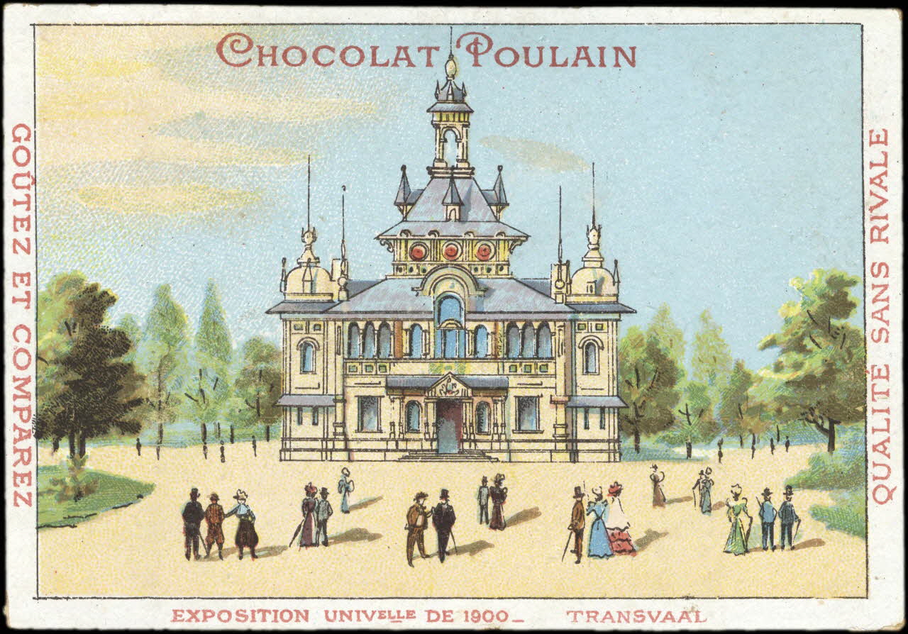 carte réclame chromo Paris 1900 1996.40.788.11 Photo