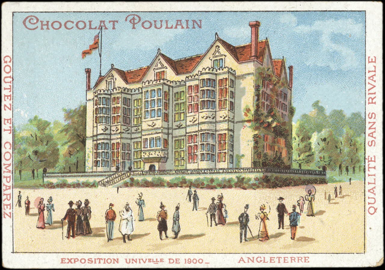 carte réclame chromo Paris 1900 1996.40.788.6 Photo