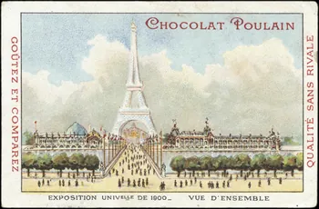 carte réclame chromo Paris 1900 1996.40.788.4 Photo