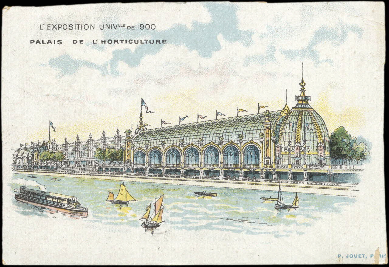 carte réclame chromo Paris 1900 1996.40.952.2 Photo