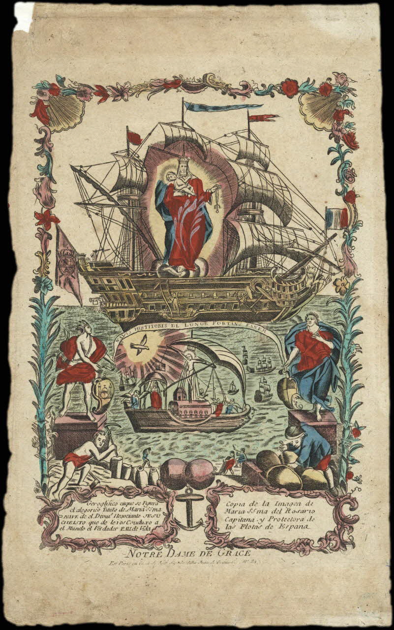 Jean Jean-Baptiste imagerie ancienne NOTRE DAME DE GRACE Paris 1792-1797 1943.16.186 Photo