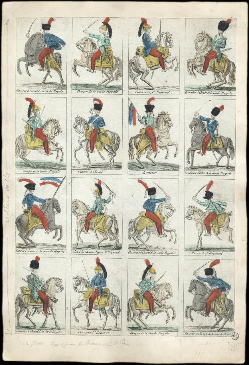 Jean imageire ancienne Cavaliers Paris 1802-1846 1955.57.84 Photo
