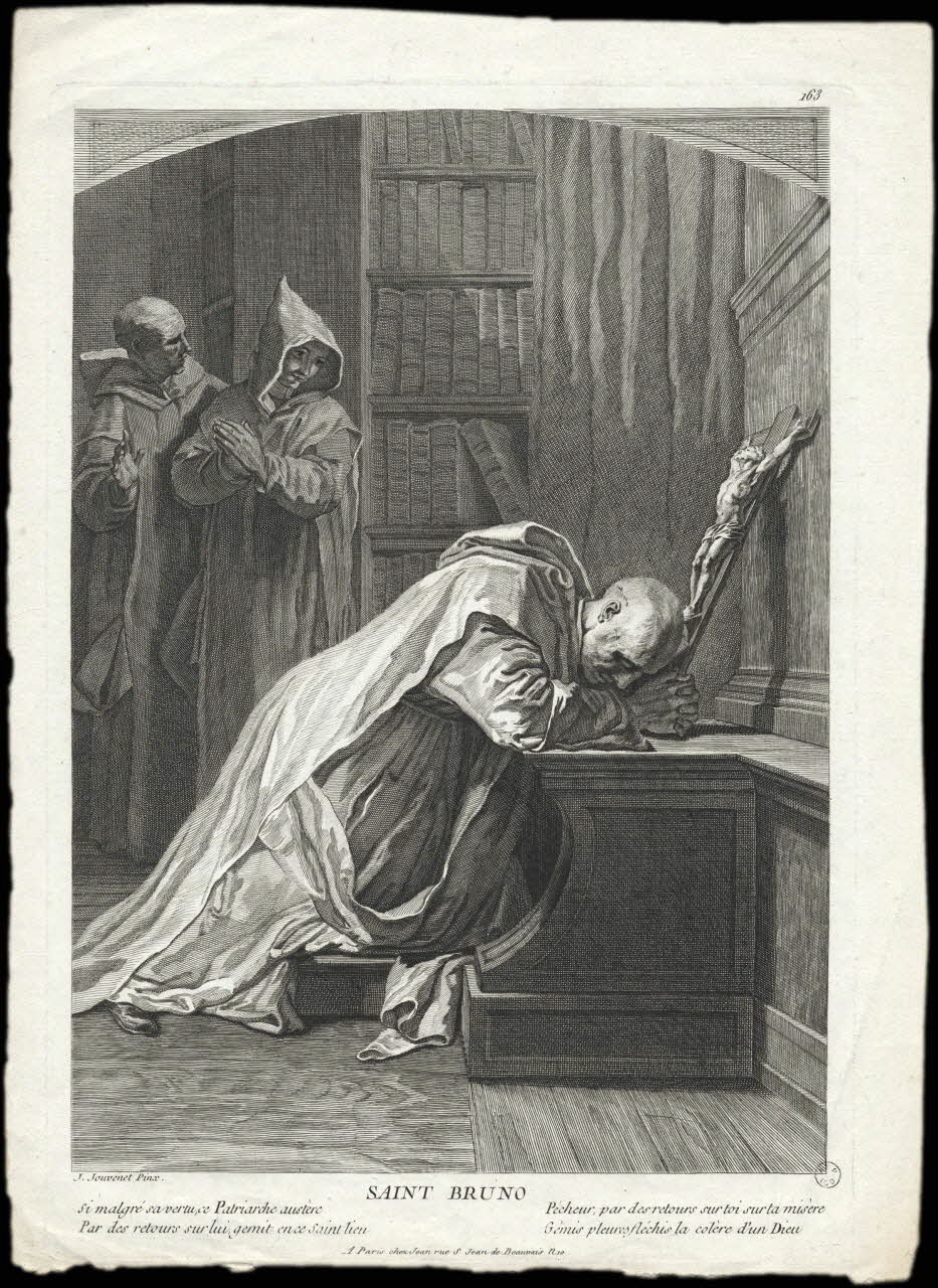 Jouvenet J. ; Jean estampe SAINT BRUNO Paris 1802-1846 1957.175.220 Photo